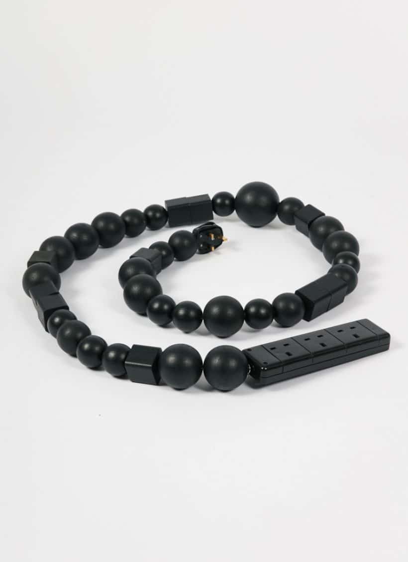 Bless Black Wood Multi Plug