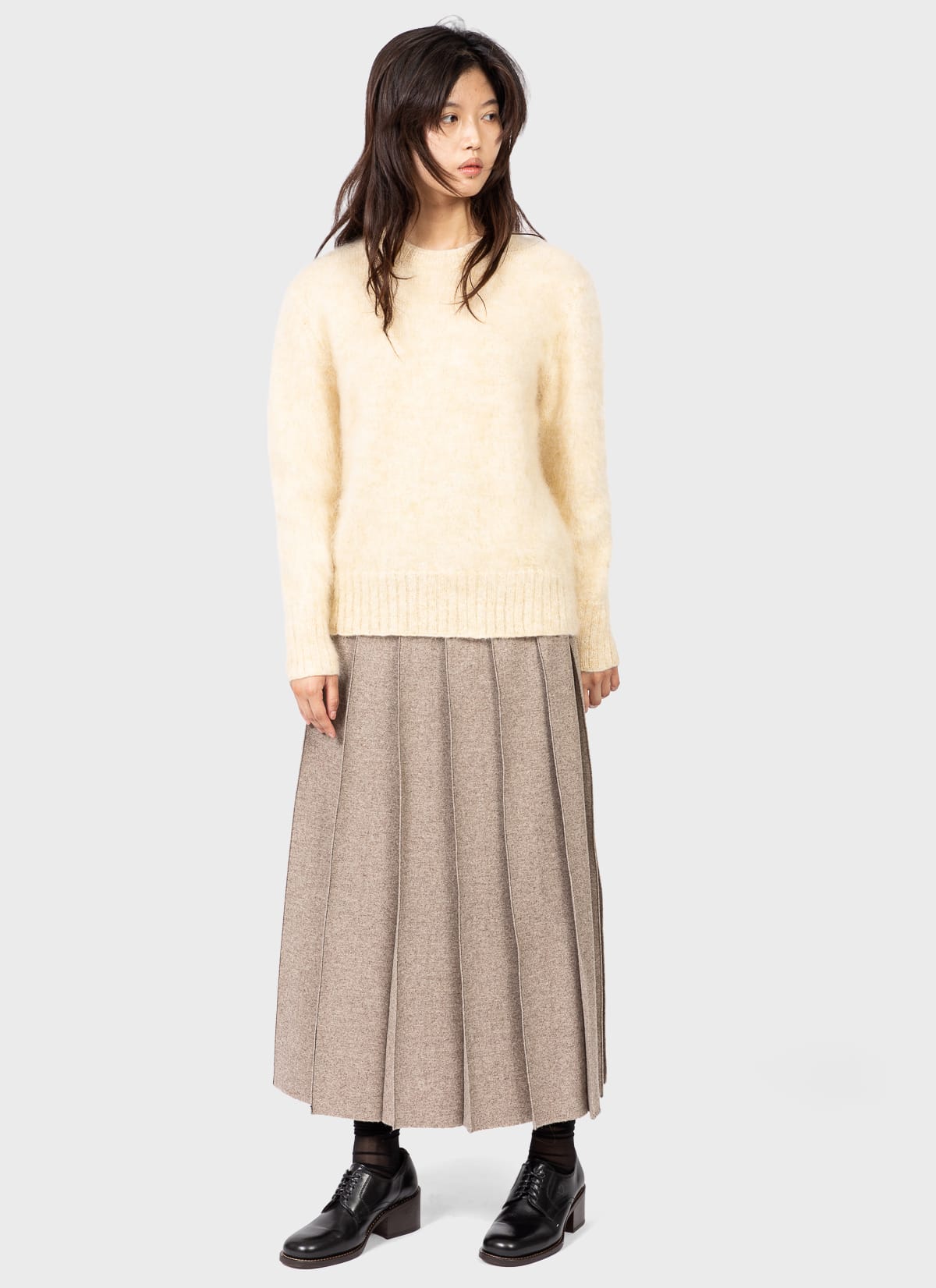 Ilana Blumberg Traditional Mohair Sweater