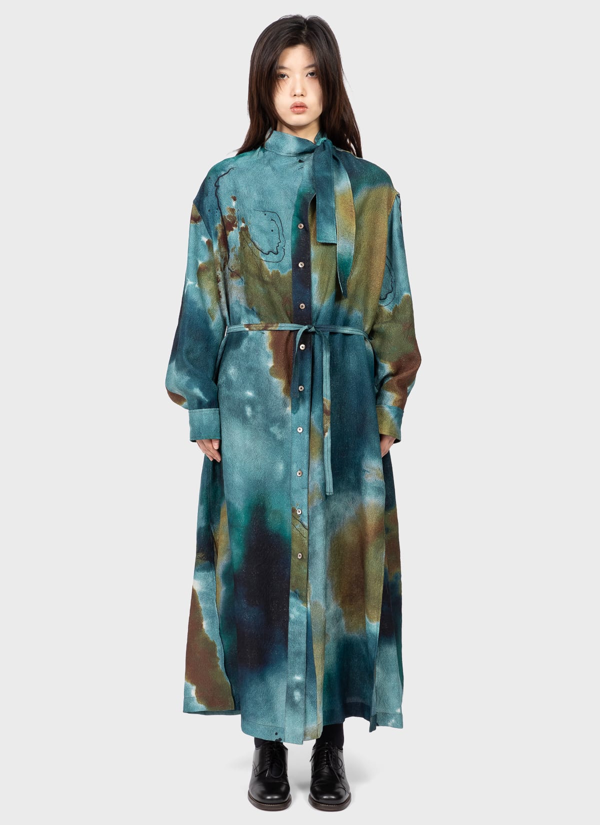Lemaire Printed Long Dress