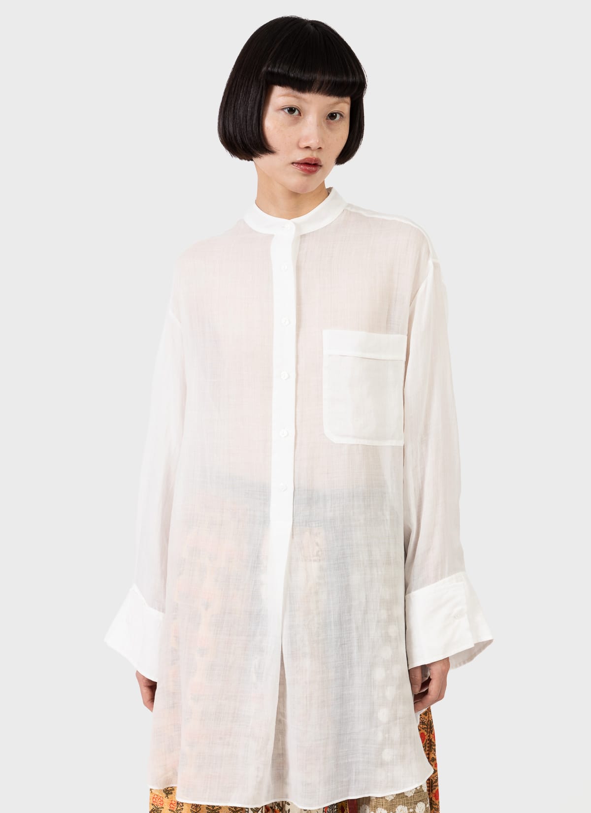 Into The East Band Collar XL Cuffs Shirt – GENTLEWENCH