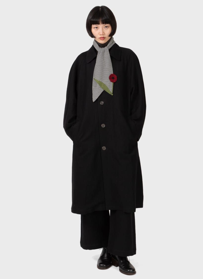 Sono Carl Coat Black