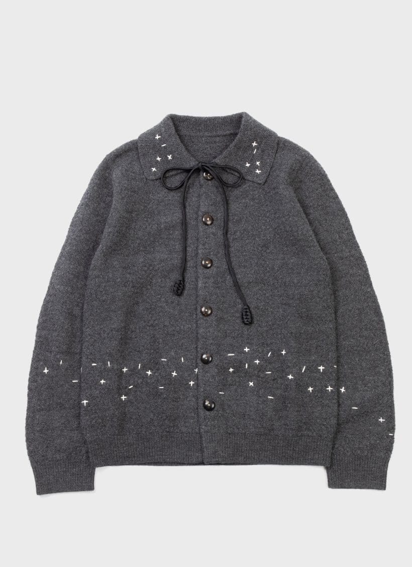 Renli Su Hand Embroidery Cardigan