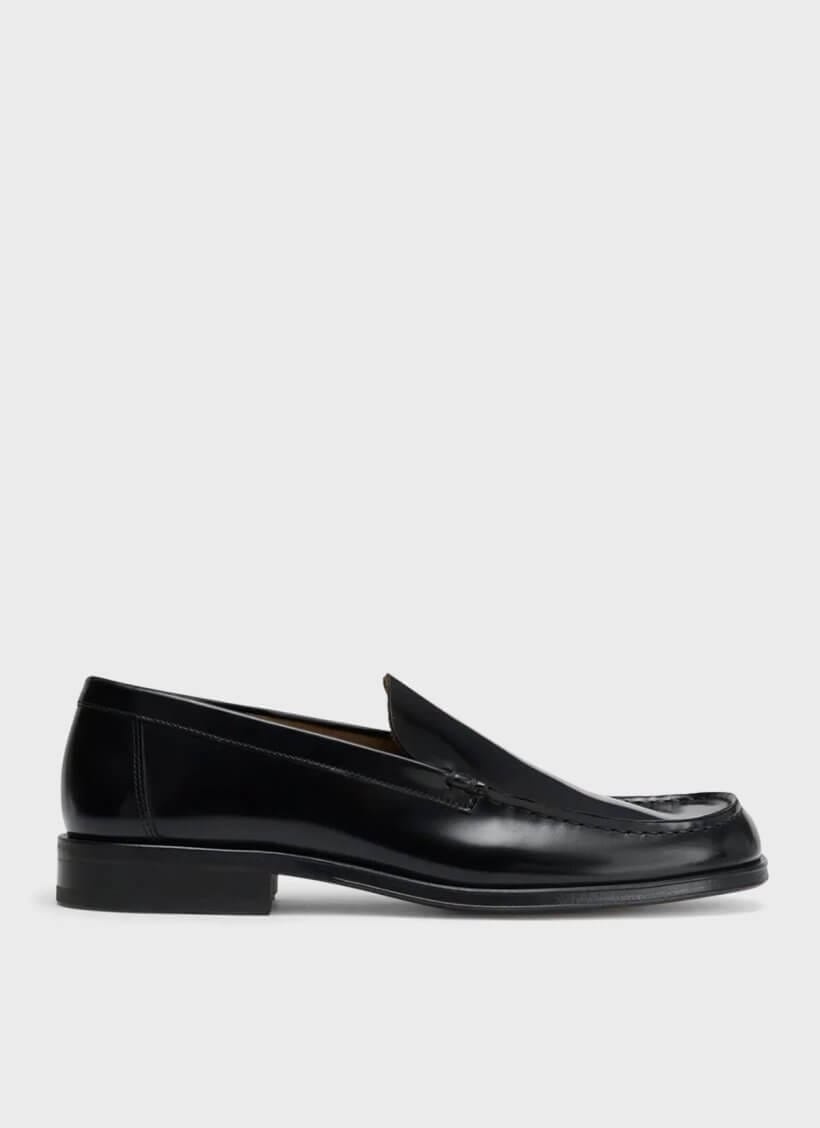 Lemaire Black Loafers