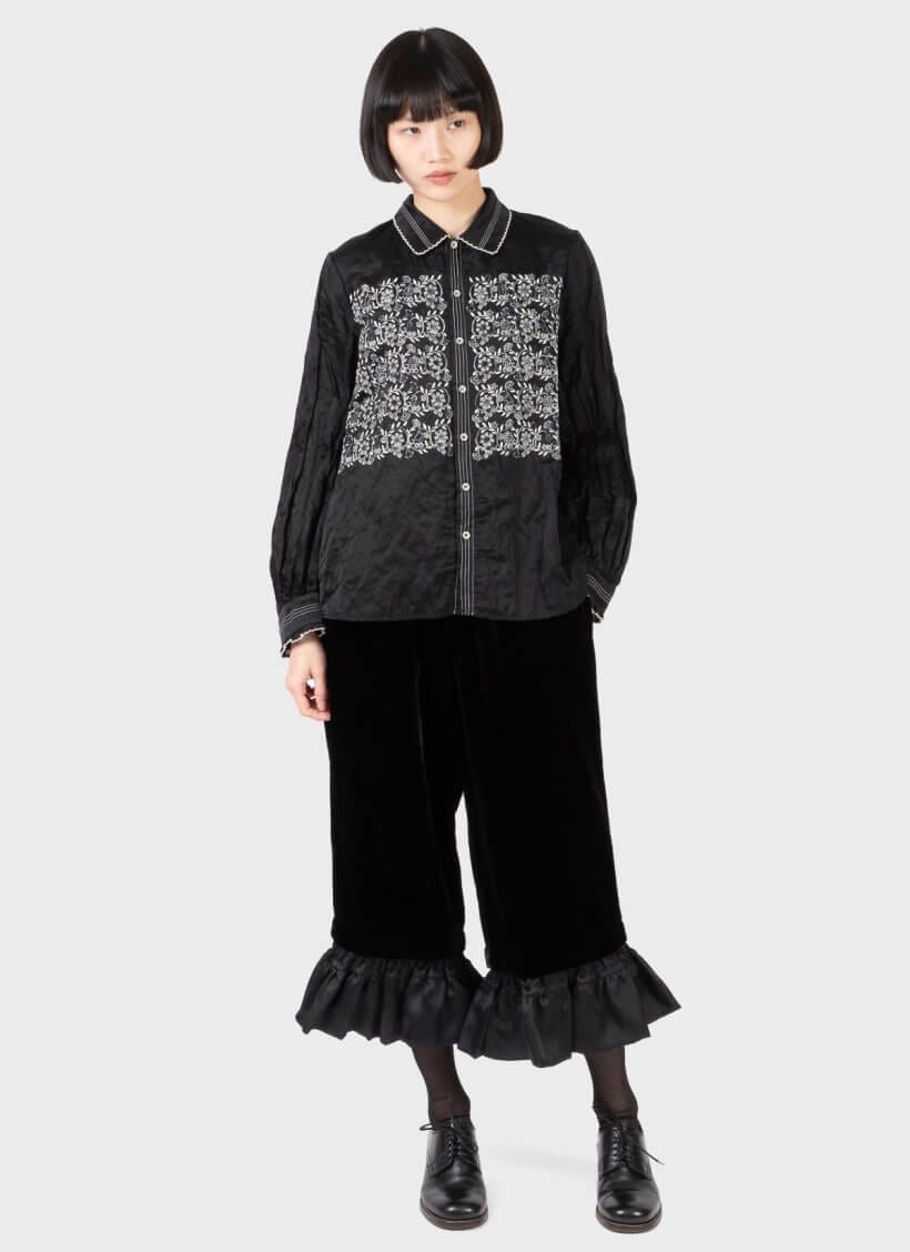 Renli Su Crinkle Texture Shirt