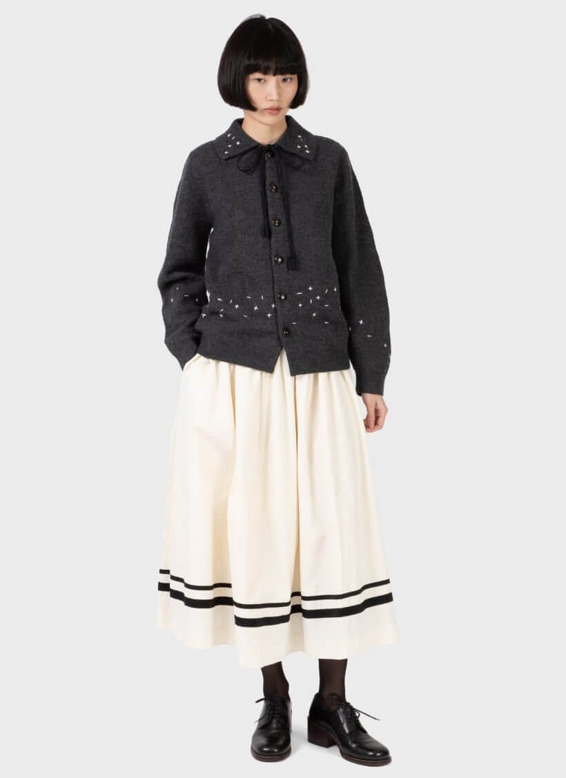 Renli Su Pleated Midi Skirt