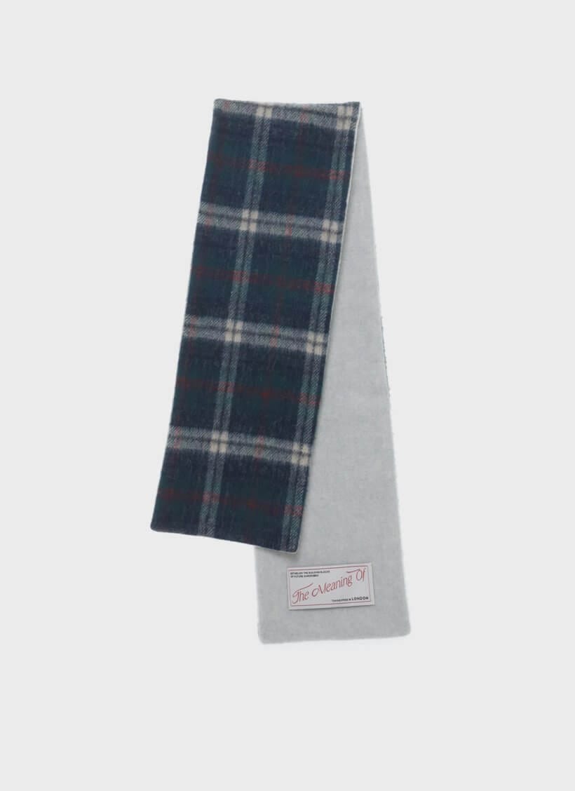 Meaning Of Short Scarf Light Grey