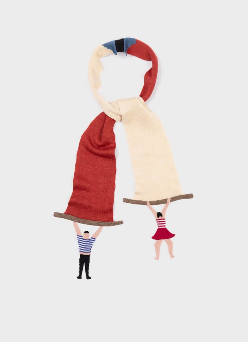 Diane De Clercq Acrobat Scarf