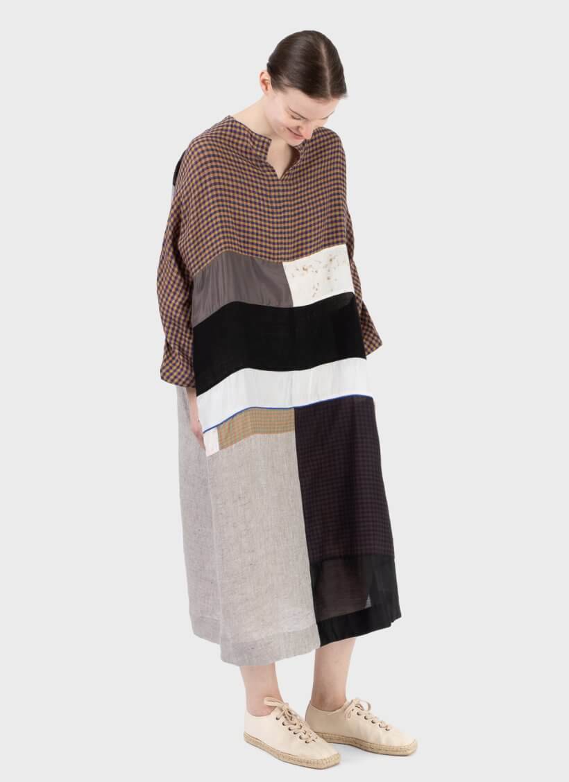 Aodress Patchwork Dress