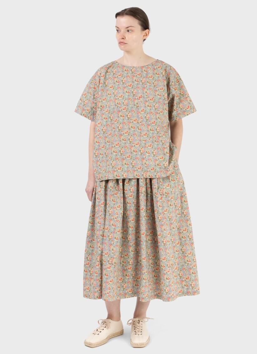 Sono Friedrich Top Blue Floral