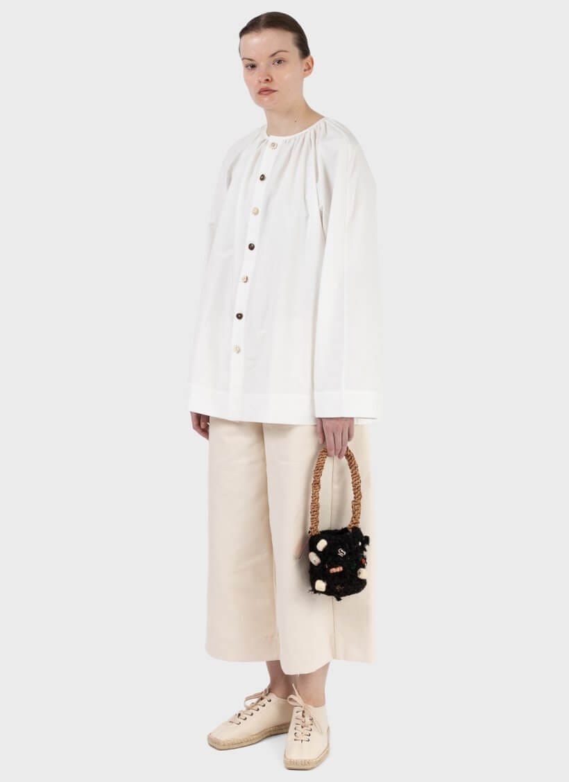 The Backward Vendor Mist Blouse