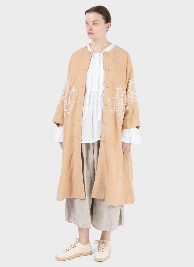 Aodress Sequins Cocoon Coat